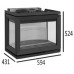 Jotul I 520 FRL CB Kamineinsatz - Glas vorne, rechts und links, Schwarzer Lack 30044746