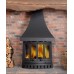 Jotul I 80 RH Kamineinsatz Harmony, Schwarzer Lack 341124