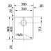 Franke KBX 110-34 Edelstahl Unterbauspüle 122.0036.606