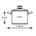KELA Gemüsetopf CAILIN, mit Glasdeckel, 13,5L, KL-10962