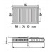 Kermi therm-x2 Profil-Kompakt-Austauschheizkörper Typ 12 954 / 600 mm FK012D906