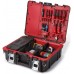 Ausverkauf KETER TECHNICAN BOX Werkzeugkasten unbestückt 48x18x38cm schwarz/rot 17198036