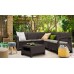 KETER BAHAMAS RELAX Loungeecke, braun/beige 17205478