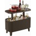 KETER BEVY BAR Kühlbox, Getränkebox, 83,5 x 40 x 50-74 cm, cappuccino 17209510