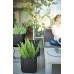 KETER CUBE PLANTER M Blumentopf, 29,5 x 29,5 x 29,7 cm, braun 17202066