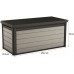 KETER DENALI DUOTECH 570L Aufbewahrungsbox 151,7 x 72,5 x 70 cm, grau 17205943