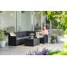 B-WARE KETER EMMA CORNER 6 SEATER Ecksofa-Set, graphit/grau 17210758