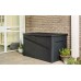 KETER JAVA 850L Garten-Aufbewahrungsbox, Rattan-Optik 147 x 82 x 86 cm, graphit 17204486