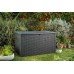 KETER JAVA 850L Garten-Aufbewahrungsbox, Rattan-Optik 147 x 82 x 86 cm, graphit 17204486