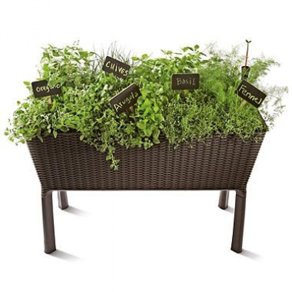 KETER Easy Growing Hochbeet / Pflanzkasten, braun 17194592