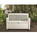 B-WARE KETER PATIO BENCH 227L Gartenbank/Kissenbox 138,6 x 63,5 x 88 cm, weiß 17202690