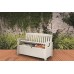 B-WARE KETER PATIO BENCH 227L Gartenbank/Kissenbox 138,6 x 63,5 x 88 cm, weiß 17202690