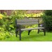 KETER MONTERO 3-Sitzer-Gartenbank 150 x 62 x 89,5 cm, graphit/braungrau 17204596