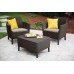 KETER SALEMO Balkon-Set, braun/beige 17205935