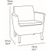 KETER SALEMO Lounge-Set, braun/grau-beige 17206003