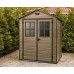B-WARE KETER SCALA 6 x 5 Gartenhaus, hellbraun Beschädigte Verpackung!!!