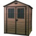 B-WARE KETER SCALA 6 x 5 Gartenhaus, hellbraun Beschädigte Verpackung!!!