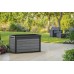 KETER CORTINA 380L Aufbewahrungsbox 122,9 x 62,1 x 70,6 cm, grau 17212402