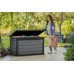 KETER CORTINA 380L Aufbewahrungsbox 122,9 x 62,1 x 70,6 cm, grau 17212402