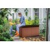 KETER DARWIN 570L Garten-Aufbewahrungsbox 142,5 x 65,3 x 78,2 cm, braun 17211696