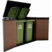 KETER DARWIN 1150L Gartenschrank, 141 x 82 x 120 cm, braun 17213243