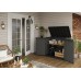 KETER DARWIN 1150L Gartenschrank, 141 x 82 x 120 cm, grau 17213243