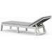 KETER MALLORCA Sonnenliege inkl. Auflage, 187,5 x 58 x 29 cm, weiß/grau 17213628