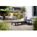 KETER MALLORCA Sonnenliege inkl. Auflage, 187,5 x 58 x 29 cm, grafit/grau 17213628