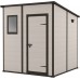 KETER MANOR PENT 6 x 6 Kunststoffgerätehaus, 183,5 x 185 x 200,5 cm, beige 17208243