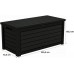 KETER NORTHWOOD 630L Garten-Aufbewahrungsbox 155,4 x 72,3 x 69,3 cm, graphit 17210056