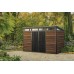 KETER PENT SIGNATURE HORIZONTAL 11 x 7 Gerätehaus, 342 x 218 x 226 cm, Walnuss 17213181
