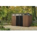 KETER PENT SIGNATURE VERTICAL 11 x 7 Gerätehaus, 342 x 218 x 226 cm, braun 17213276