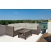 KETER PROVENCE Loungeecke Sitzgruppe, cappuccino/beige 17204454