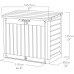 KETER STORE IT OUT MAX Auflagenbox 145,5 x 82 x 125 cm beige 17199416