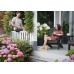 KETER TROY ADIRONDACK Gartenstuhl, 93 x 80,5 x 96,5 cm, graphit 17208310