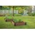 KETER VISTA MODULAR DUO Hochbeet, 121,5 x 121,5 x 27 cm (2x), braun 17210708