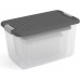 KIS W BOX XS 5L 28x18x17cm Transparent/Grau