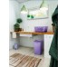 KIS CLASSIC 43L Wäschekorb 58x38x24cm lila