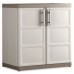 KIS EXCELLENCE XL NIEDRIG Kunststoffschrank 89x54x93cm Sand