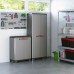 KIS STILO HOCH Kunststoffschrank 68x39x173cm grau/schwarz