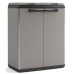 KIS SPLIT BASIC Abfallsortierschrank 68x39x85cm dunkelgrau