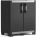 KIS XL GARAGE NIEDRIG Kunststoffschrank 89x54x95cm schwarz