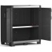 KIS XL GARAGE NIEDRIG Kunststoffschrank 89x54x95cm schwarz