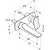 Kludi AMBA Unterputz-Waschtisch-Zweiloch-Wand-Einhebelmischer, Ausladung 186 mm 532440575