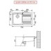 B-Ware Franke Logica LLX 611/7 Edelstahl Einbauspüle rechts 101.0120.188- gebogene Ecke