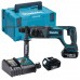 B-WARE Makita Akku-Bohrhammer Li-ion 18V/5,0Ah, MAKPAC DHR241RTJ Koffer zerbrochen