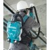 Makita DVC265ZXU Akku-Rucksackstaubsauger Li-ion LXT 2x18V, ohne Akku