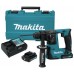 Makita HR140DWYE1 Ak­ku Bohrhammer SDS-Plus Li-ion (2x1,5Ah/12V)