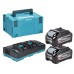 Makita 1911D8-0 Set Li-ion XGT 40V 2xBL4040F+DC40RB+Makpac