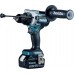 Makita DHP492RTJ Akku-Schlagbohrschrauber Li-ion LXT 18V, 2x 5,0 Ah, Makpac